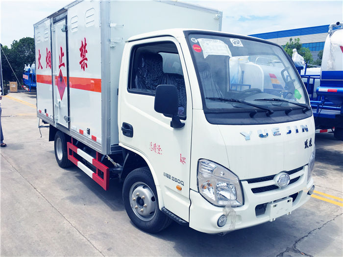 蓝牌毒性感染性危险品厢式运输车