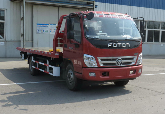 国五福田欧马可一拖二清障车(蓝牌)