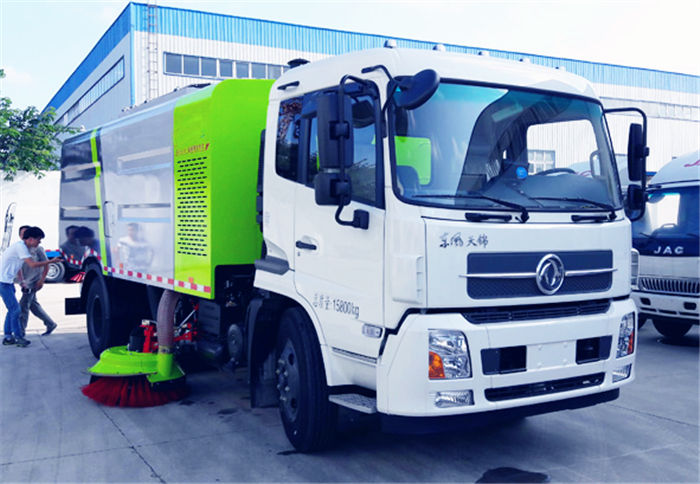 国五东风天锦9+7方洗扫车